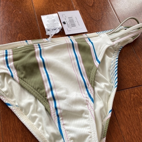 Oneill swim bottom size lrg. White green and blue. NWT - Picture 2 of 4
